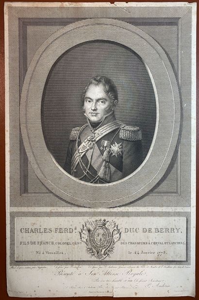 Audoin, Pierre (1768-1822), cinq gravures...