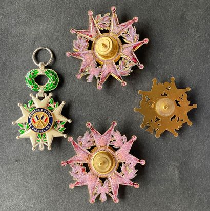 Légion d'honneur - Ve République, lot de...