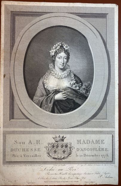 Audoin, Pierre (1768-1822), cinq gravures...