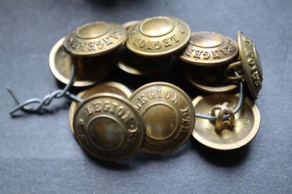 Army - Large lot of military buttons from...
