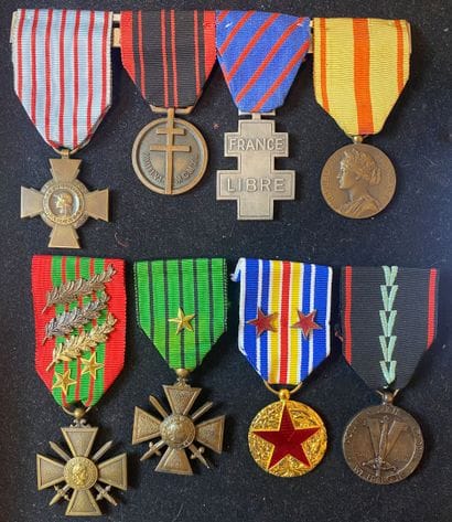 Second World War - Lot of eight decorations...