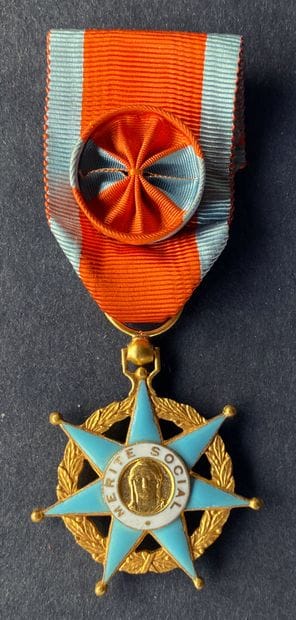 Ordre du Mérite social, created in 1836,...