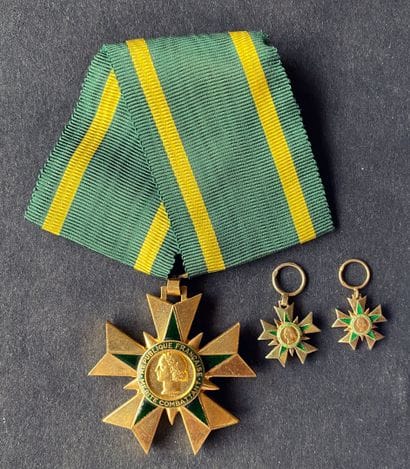Ordre du Mérite combattant, created in 1953,...