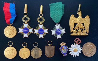 Unofficial orders and decorations from municipalities,...