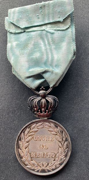 Royaume de Naples - Médaille militaire d'honneur...