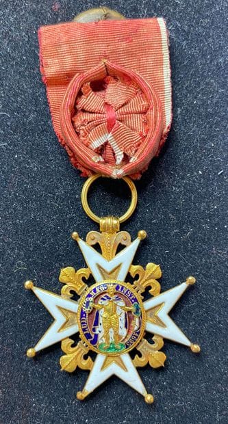 Ordre de Saint-Louis - Restauration, gold...