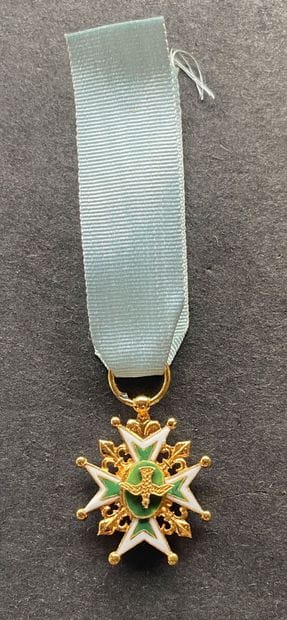 Ordre du Saint-Esprit - Knight's cross, miniature...
