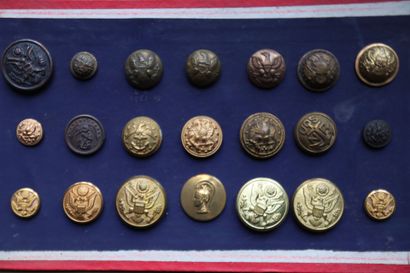 United States of America, USA - Lot of buttons...