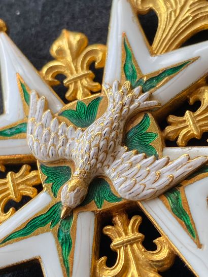 Ordre du Saint-Esprit - Ecclesiastical eight-pointed...