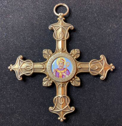 Bayonne, croix de chanoine de la cathédrale,...