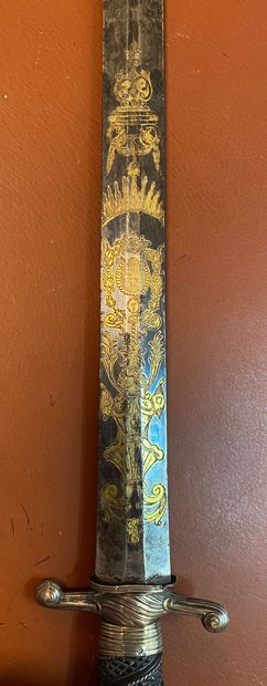 Precious hunting dagger bearing the arms...