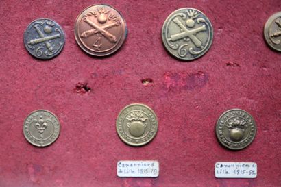 Artillery and miscellaneous - Lot of buttons...