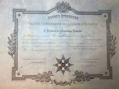 Légion d'honneur - Grande Chancellerie, IIIe...