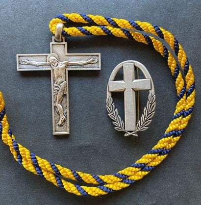 Croix d'aumônier militaire, projet (?) en...