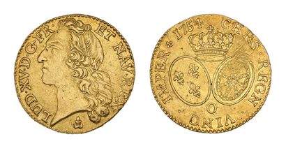 LOUIS XV (1715-1774)
Louis d'or au bandeau....