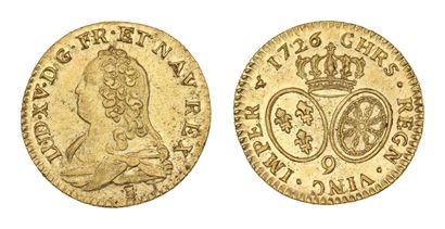 LOUIS XV (1715-1774)
Louis d'or aux lunettes....