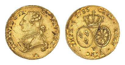 LOUIS XVI (1774-1793)
Double louis d'or au...