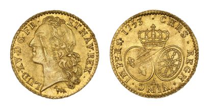 LOUIS XV (1715-1774)
Louis d'or au bandeau....