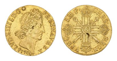 LOUIS XIV (1643-1715)
Double gold louis with...