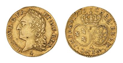 LOUIS XV (1715-1774)
Louis d'or à la vieille...