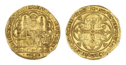 COUNTY OF FLANDERS: Louis de Male (1346-1384)
Gold...