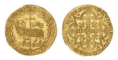 COUNTY OF FLANDERS: Louis de Male (1346-1384)
Gold...