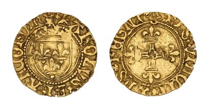 CHARLES VIII (1483-1498)
Demi écu d'or au...