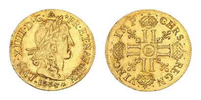LOUIS XIV (1643-1715)
Louis d'or juvénile...