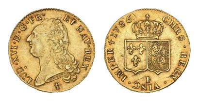 LOUIS XVI (1774-1793)
Double louis d'or au...