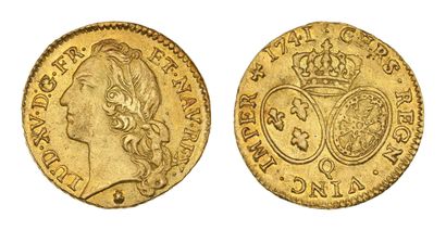 LOUIS XV (1715-1774)
Louis d'or au bandeau....