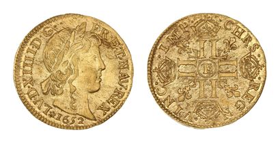 LOUIS XIV (1643-1715)
Louis d'or à la mèche...