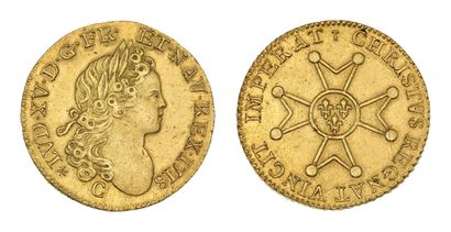LOUIS XV (1715-1774)
Louis d'or à la croix...