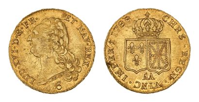 LOUIS XVI (1774-1793)
Double louis d'or au...