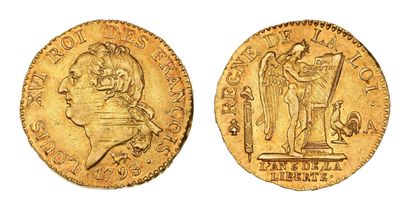 CONSTITUTIONAL PERIOD
Gold Louis of 24 pounds....