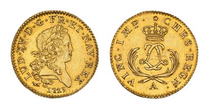LOUIS XV (1715-1774)
Louis d'or mirliton,...