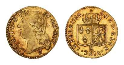 LOUIS XVI (1774-1793)
Louis d'or au buste...