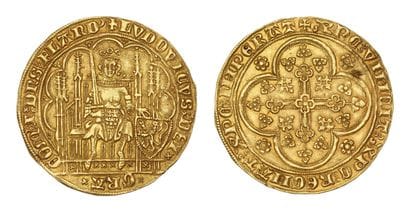 COUNTY OF FLANDERS: Louis de Male (1346-1384)
Gold...