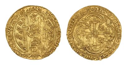 CHARLES V (1364-1380)
Franc à pied. 3.80...