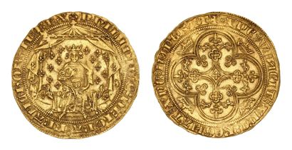 PHILIPPE VI de Valois (1328-1350)
Pavillon...