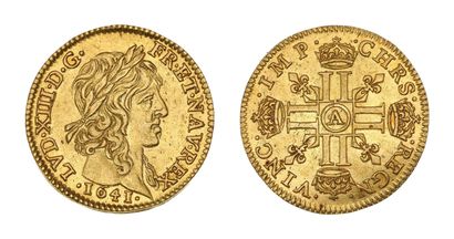 LOUIS XIII (1610-1643)
Warin half gold louis....