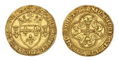 CHARLES VII (1422-1461)
New shield. Tours...