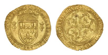 CHARLES VII (1422-1461)
New shield. Montélimar...