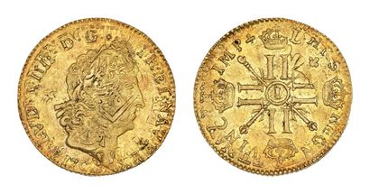 LOUIS XIV (1643-1715)
Louis d'or aux huit...