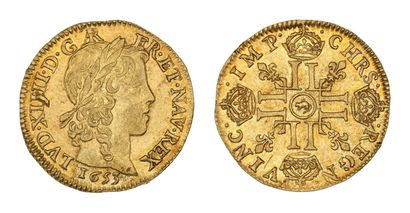 LOUIS XIV (1643-1715)
Louis d'or à la mèche...