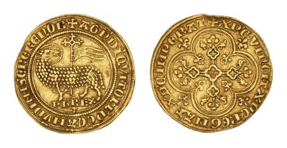 PHILIPPE V, le Long (1316-1322)
Agnel d'or....