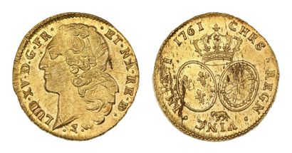 LOUIS XV (1715-1774)
Double louis d'or au...