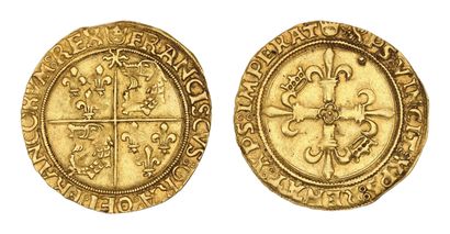FRANÇOIS Ier (1515-1547)
Écu d'or au soleil...