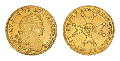 LOUIS XV (1715-1774)
Louis d'or à la croix...