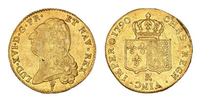 LOUIS XVI (1774-1793)
Double louis d'or au...