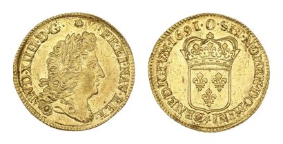 LOUIS XIV (1643-1715)
Louis d'or à l'écu....